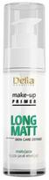 Makiažo bazė Delia Cosmetics Long Matt, skaidri sp., 30 ml