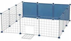 Narvas graužikams Zolux Neolife, 105 cm x 105 cm x 35 cm, mėlyna sp.