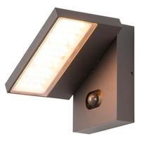 Sieninis lauko šviestuvas SLV Abridor, 6.8W, LED, IP65, antracito sp., 14 cm x 16.8 cm