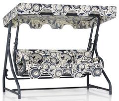 Lauko sūpynės Kalune Design Olea 3 561CLR1724, įvairių spalvų, 110 cm x 200 cm x 165 cm