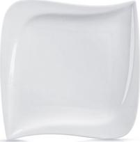 Lėkštė pietų Orion Mona, 25 cm x 25 cm x 2 cm, balta sp.