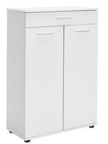 Batų spintelė Kalune Design ADR-521-BB-1, balta sp., 73 cm x 35 cm x 108 cm