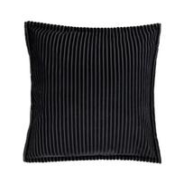 Dekoratyvinės pagalvėlės užvalkalas Homla Samt 728006, juoda sp., 45 cm x 45 cm