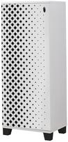 Batų spintelė Kalune Design Filinta 804, balta sp./juoda sp., 38 cm x 50 cm x 127 cm