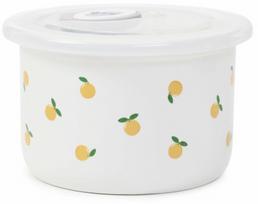 Serviravimo dubuo Homla Balis, 250 ml, Ø 11 cm, balta sp./geltona sp./žalia sp., porcelianas