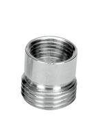Žalvarinis chromuotas perėjimas 1/2"X3/4", vidinis/išorinis