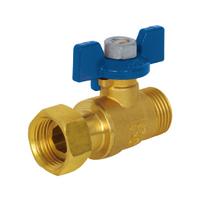 Ventilis Arco Mini, rutulinis, 1/2 colio - išorinis sriegis, 1/2 colio - veržlė