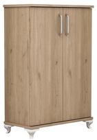 Batų spintelė Kalune Design Asta, riešuto sp., 32.5 cm x 72 cm x 100 cm