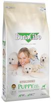Sausas šunų maistas BonaCibo Hypoallergenic Puppy, ėriena/ryžiai, 15 kg