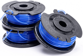 Ritė su lynu Greenworks Single Line Spools HP-331, mėlyna sp./juoda sp.