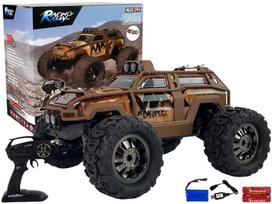 Rc automobilis Lean Toys LT9033, 1:18, ruda sp.