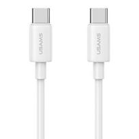 Laidas Usams SJ711 USB Type-C, USB Type C, 1 m, balta sp.