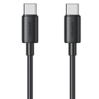 Laidas Usams SJ711USB01 USB Type-C, USB Type C, 1 m, juoda sp.