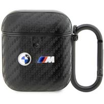 Ausinių dėklas BMW Apple AirPods 1/2, juoda sp.