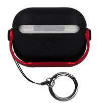 Ausinių dėklas Mocco Airpods/Airpods 2, juoda sp.