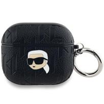 Ausinių dėklas Karl Lagerfeld Apple AirPods 3, juoda sp.