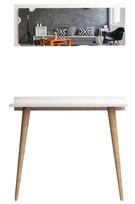 Konsolinis staliukas Kalune Design Venezia, balta sp., 80 cm x 32 cm x 84 cm
