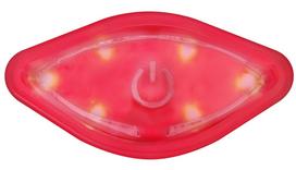 Dviračių žibintas, šalmo led žibintas Uvex Plug-in LED KX001 kid 2 UV4191150900 BEZ, plastikas, skaidri sp./raudona sp.