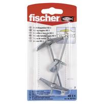 Varžtas su veržle Fischer KD 3, 10x100 mm, 2 vnt.