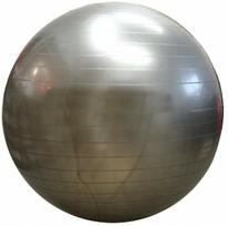 Gimnastikos kamuolys Zipro Kubisport, sidabro sp., 75 cm