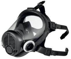Respiratorius, su vožtuvu Honeywell Optifit Twin, juoda sp., M