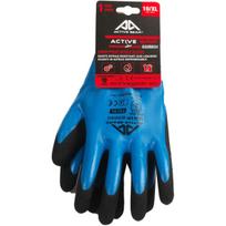 Darbo pirštinės atsparios įpjovimui Active Gear G3250CH, suaugusiems, mėlyna sp., 9