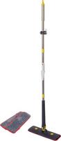 Grindų valymo šepetys WMC Tools, 115 - 128 cm, juoda sp./geltona sp./pilka sp.
