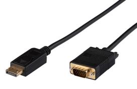Kabelis MicroConnect DP-VGA-MM-200 Displayport, VGA, 2 m, juoda sp.