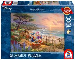 Dėlionė Schmidt Thomas Kinkade Donald & Daisy 111120, 69.3 cm x 49.3 cm, 1000 vnt., įvairių spalvų