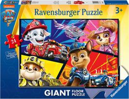 Dėlionė Ravensburger Giant Paw Patrol 03097, 50 cm x 70 cm, 24 vnt., įvairių spalvų