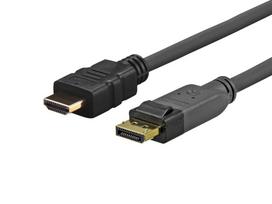 Kabelis Vivolink Pro PRODPHDMI2 Displayport, HDMI, 0.5 m, juoda sp.