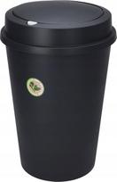 Šiukšliadėžė Vilde, juoda sp., 47 l, 58 cm x 39 cm