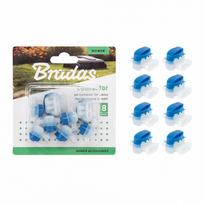 Priedas vejos robotams Bradas, skaidri sp./mėlyna sp., 8 vnt.