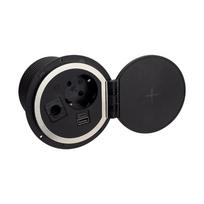 Įmontuojamas ilgintuvas Design Light, SAMBOBOX-U-2-01, 2 x 0.75 mm², 1.8 m, IP20, 1 lizdo