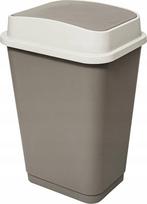 Šiukšliadėžė 5five Simply Smart Plastic, ruda sp., 50 l, 60 cm x 33 cm