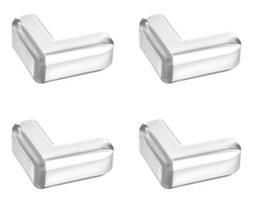Kampų apsauga BabyOno Corner Protectors, 4 cm, skaidri sp., 4 vnt.