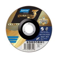 Šlifavimo diskas Saint-Gobain Weber Nor-Quantum3 NQ24P-BF27, 125 mm x 22.23 mm