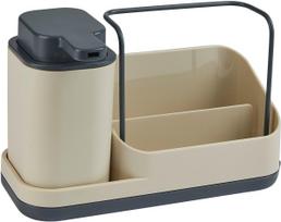 Skysto muilo dozatorius 5five Simply Smart Neo, smėlio sp., 0.3 l