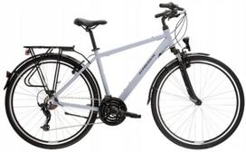 Dviratis miesto Kross Trans 1.0, 28 ", S rėmas, juoda sp./pilka sp.