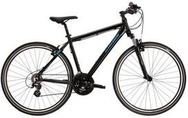 Dviratis hibridinis Kross Evado, 28 ", M rėmas, mėlyna sp./juoda sp.