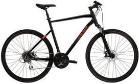 Dviratis kalnų Kross Evado 3.0, 28 ", M rėmas, juoda sp./oranžinė sp.