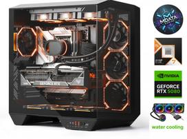 Stacionarus kompiuteris Mdata AMD Ryzen 7 9800X3D, 4 TB, DDR5 64GB, SSD 4 TB, Nvidia GeForce RTX 5080 16GB, Windows 11 Home Gaming Pro HydroX