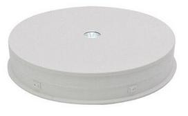 Stovas Puluz LED Rotating Turn-Table Display Stand White, 240 V, 30 cm