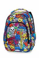 Mokyklinė kuprinė CoolPack Strike Cartoon, įvairių spalvų, 26 cm x 12 cm x 39 cm