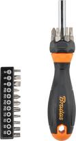 Atsuktuvo ir antgalių rinkinys Bradas Home & Garage DIY-BIT10SET1, kryžminis/šešiakampis/plokščias, 6 cm