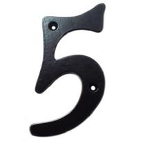 Durų numeris GB-2531_5, 10.5 cm x 6.5 cm, metalas
