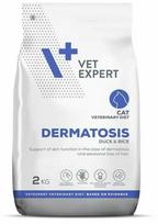 Sausas kačių maistas VetExpert Dermatosis, antiena/ryžiai, 2 kg