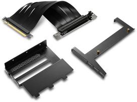 Vaizdo plokščių laikiklis Sharkoon Angled Graphics Card Kit 4.0, juoda sp.