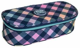 Penalas CoolPack Campus California, 23 cm x 10 cm, mėlyna sp./oranžinė sp./rožinė sp.