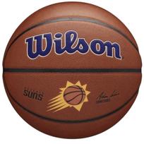 Krepšinio kamuolys Wilson Team Alliance Phoenix Suns, 7 dydis, ruda sp./aukso sp./violetinė sp.
